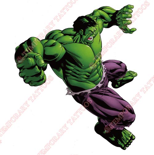 Hulk Customize Temporary Tattoos Stickers NO.171